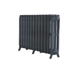 Arroll 760mm x 1074mm 6387BTU Black Cast Iron 3 Column Radiator