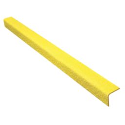 COBA COBAGRiP Yellow GRP Slip Resistant Stair Nosing 1000mm x 55mm x 55mm