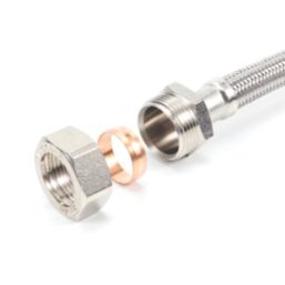 Essentials Flexible Tap Connector 22mm x 3/4" x 300mm
