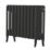 Arroll 460mm x 634mm 1955BTU Black Cast Iron 4 Column Radiator