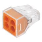 Wago 773-104
 24A 4-Way Push-Wire Connectors 100 Pack