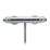 Mira Coda Pro Rear-Fed Exposed Polished Chrome  Thermostatic Mixer Shower