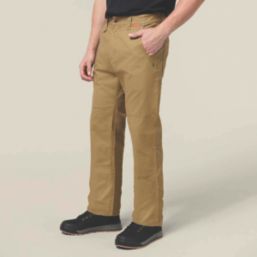Hard Yakka Carpenter Work Trousers Whiskey 42" W 32" L
