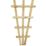 Rowlinson  Softwood Fan Heavy Duty Trellis 2' x 6' 3 Pack