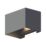 Calex Venice Outdoor LED Up & Down Wall Light Grey 7W 400lm