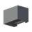 Calex Venice Outdoor LED Up & Down Wall Light Grey 7W 400lm