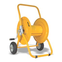 Stainless Steel Trolley Hose Cart Supplied as Bare Hose Reel