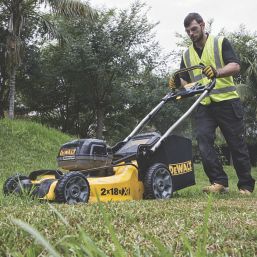 Battery lawn mower online screwfix