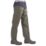 Amblers Forth Size 7  Green Safety Thigh Waders