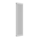 Reina 1500mm x 380mm 3868BTU White Vertical 3 Column Radiator