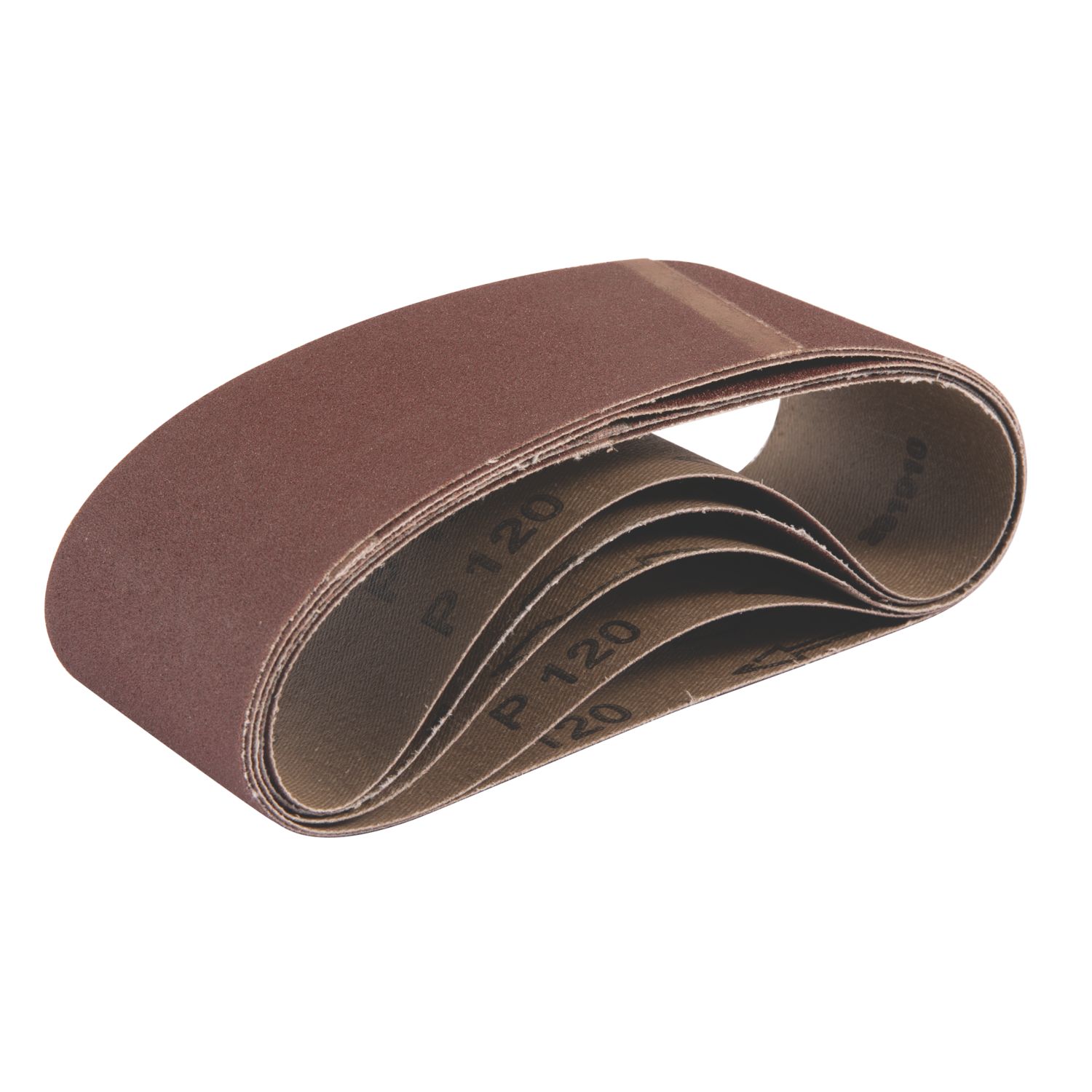 Titan 120 Grit Multi-Material Sanding Belts 457mm x 75mm 5 Pack (273PG)