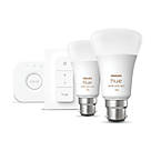 Philips Hue Ambience BC A19 RGB & White LED Smart Lighting Starter Kit 9W 806lm 3 Piece Set