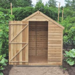 Shire  6' x 8' (Nominal) Apex Overlap Timber Shed