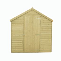 Shire  6' x 8' (Nominal) Apex Overlap Timber Shed