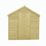 Shire  6' x 8' (Nominal) Apex Overlap Timber Shed