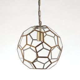 Quay Design Minkar Ceiling Pendant Antique Brass