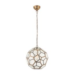Quay Design Minkar Ceiling Pendant Antique Brass