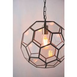 Quay Design Minkar Ceiling Pendant Antique Brass