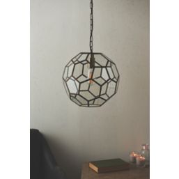 Quay Design Minkar Ceiling Pendant Antique Brass