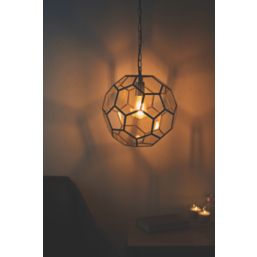 Quay Design Minkar Ceiling Pendant Antique Brass