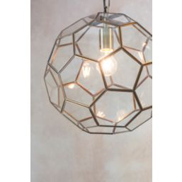 Quay Design Minkar Ceiling Pendant Antique Brass