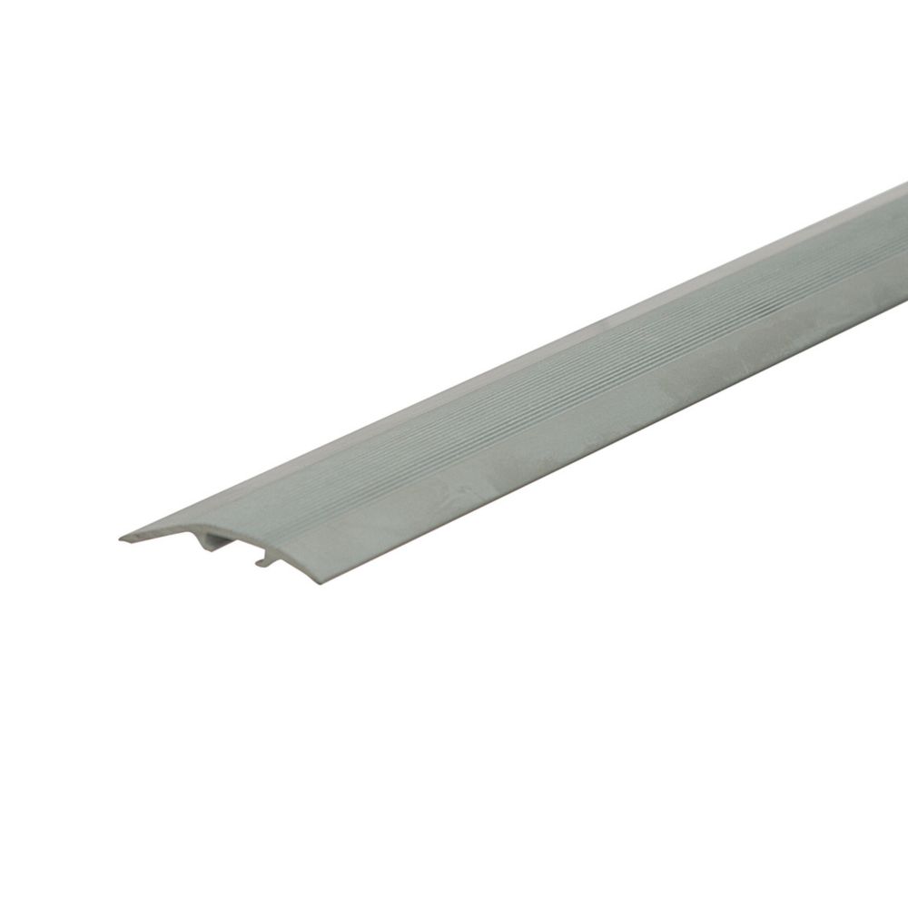 Unika Silver Aluminium Floor Ramp 900mm | Door Strips | Screwfix.com