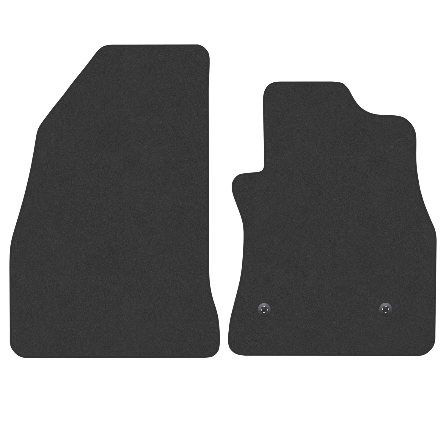 Car Mat Co. Fiat Doblo 2010 on Carpet & Rubber Car Mats 2 Piece Set (273VV)