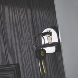 Yale Fire Rated 3 Star Platinum Double Euro Cylinder 45-45 (90mm) Satin Nickel