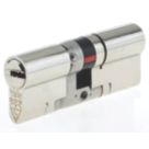 Yale Fire Rated 3 Star Platinum Double Euro Cylinder 45-45 (90mm) Satin Nickel