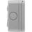 British General  IP66 13A Weatherproof Outdoor Switched Fused Spur & Flex Outlet with Neon