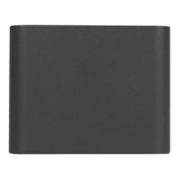 Luceco Outdoor LED Up & Down Wall Light Slate Grey 10W 520lm - Screwfix