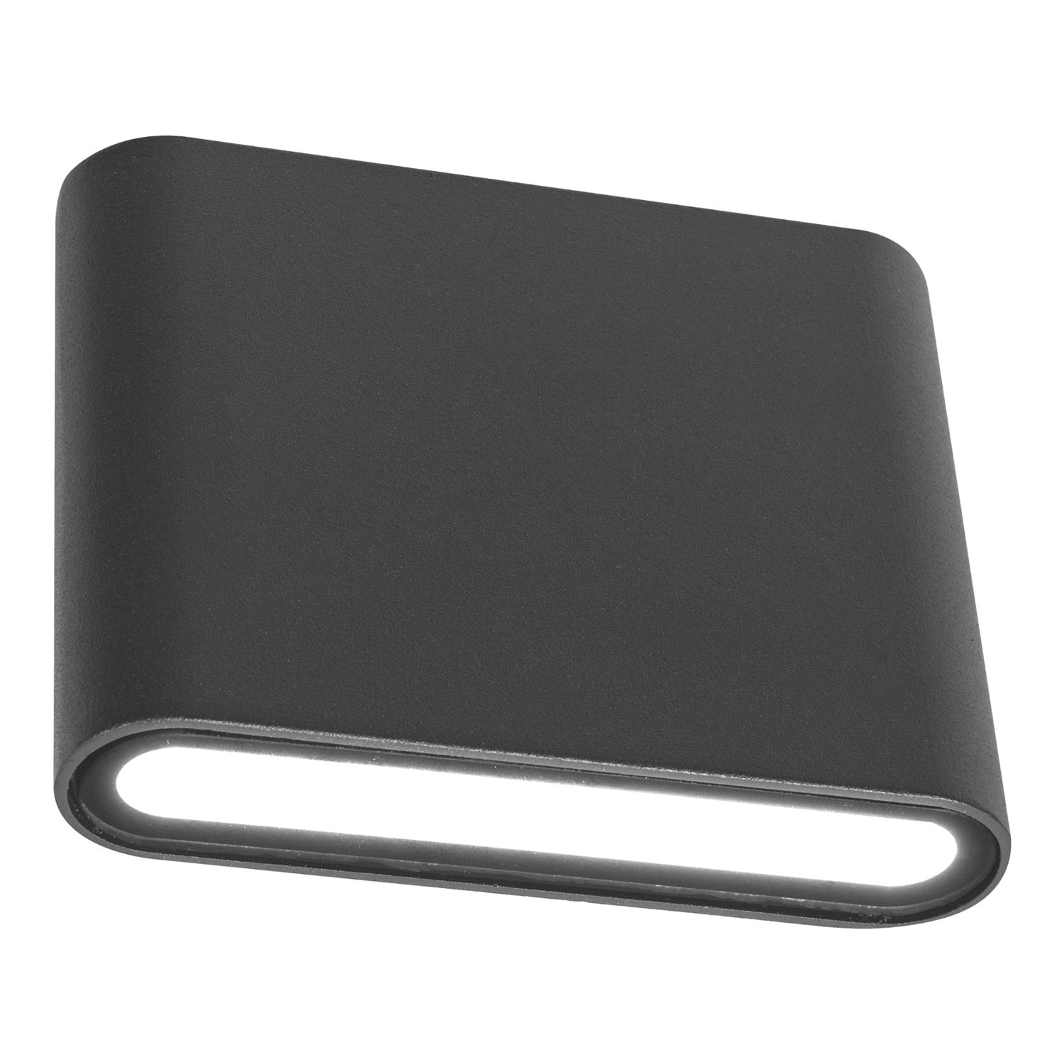 Luceco Outdoor LED Up & Down Wall Light Slate Grey 10W 520lm (2748R)