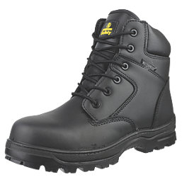 Amblers FS006C Metal Free  Safety Boots Black Size 8
