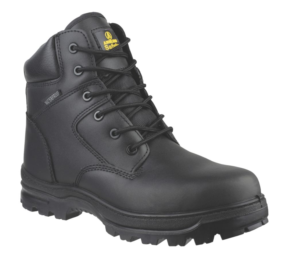 Amblers FS006C Metal Free Safety Boots Black Size 8 | Safety Boots ...