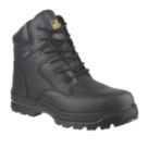 Amblers FS006C Size 8  Black Waterproof  Safety Boots