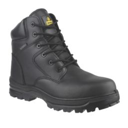 Amblers FS006C Metal Free   Safety Boots Black Size 8