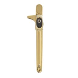 ERA  Right-Handed Cockspur Window Handles  Gold 3 Pack