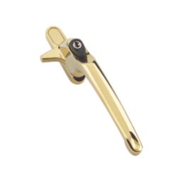 ERA  Right-Handed Cockspur Window Handles  Gold 3 Pack