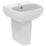 Ideal Standard i.life A Handbasin & Pedestal 1 Tap Hole 400mm