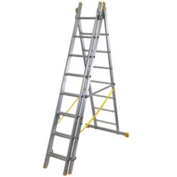 Werner  Aluminium 5.18m Combination Ladder