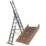 Werner  Aluminium 5.18m Combination Ladder