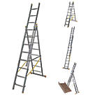 Werner  3-Section 4-Way Aluminium Combination Ladder  5.18m