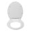 Croydex Michigan Soft-Close with Quick-Release Toilet Seat Thermoset Plastic White