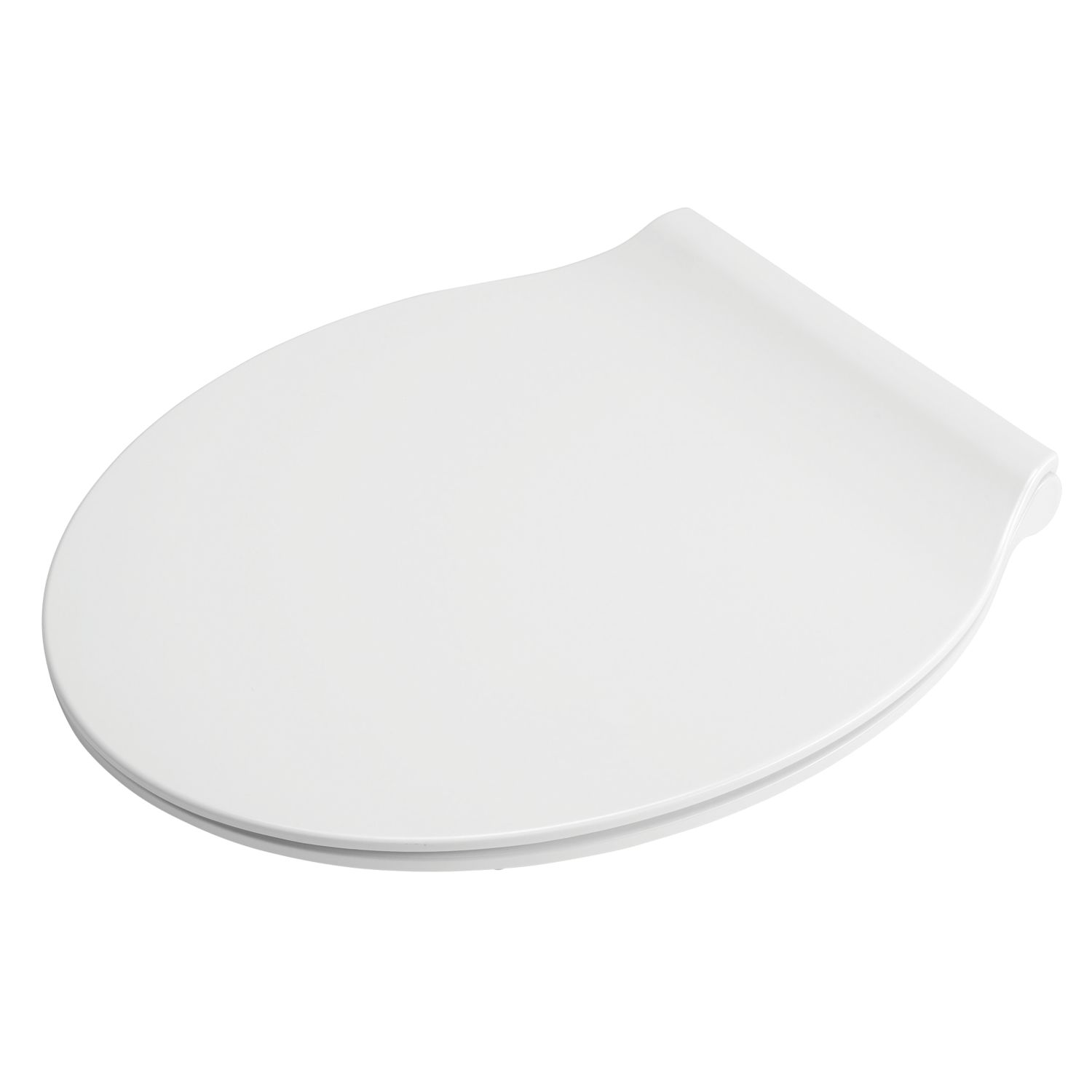 Croydex Michigan Soft-Close with Quick-Release Toilet Seat Thermoset Plastic White (274JJ)