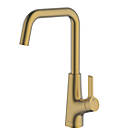 Clearwater Azia Battery-Powered Single Lever Monobloc Tap with Sensor Operation Brushed Brass