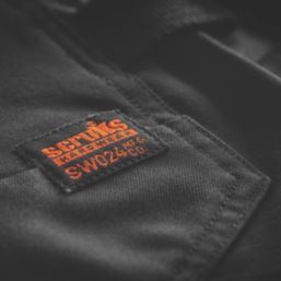 Scruffs Trade Flex Womens Holster Work Shorts Black Size 14