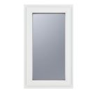 Crystal  Right-Hand Opening Obscure Double-Glazed Casement White uPVC Window  610mm x 965mm