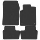 Car Mat Co. Nissan Juke 2019 on Carpet & Rubber Car Mats 4 Piece Set