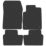 Car Mat Co. Nissan Juke 2019 on Carpet & Rubber Car Mats 4 Piece Set