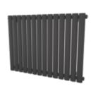 Ximax Fortuna 600mm x 826mm 2143BTU Anthracite Horizontal Designer Radiator